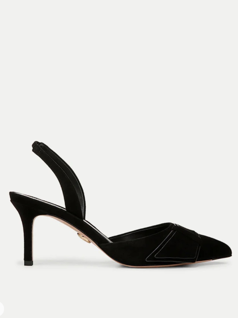 Veronica Beard Lisbeth Suede Slingback Pump